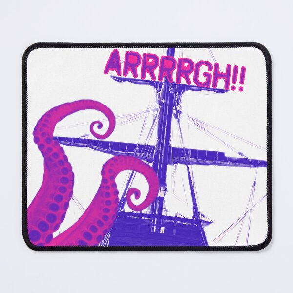 Item preview, Name tag version: Pirate ship design with name for party fun! designed and sold by TheBruce77.