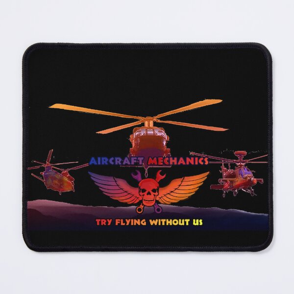 Item preview, AIRCRAFT HELICOPTER MECHANIC designed and sold by THE AMERICAN TEEVANGELIST.