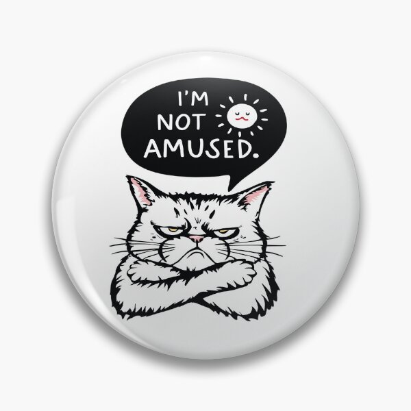 Item preview, Offended cat doesn't find it funny designed and sold by StrictlyBilliM.