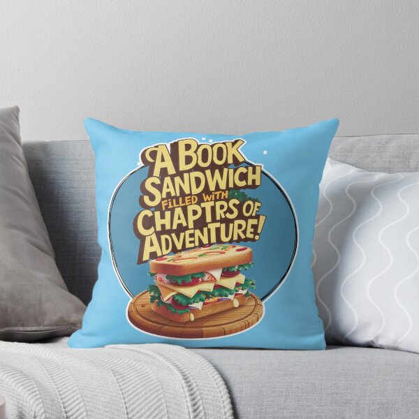 Item preview, A book sandwich filled with chapters of adventure designed and sold by samah82.