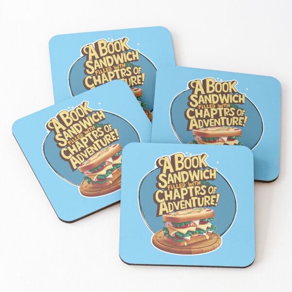 Item preview, A book sandwich filled with chapters of adventure designed and sold by samah82.
