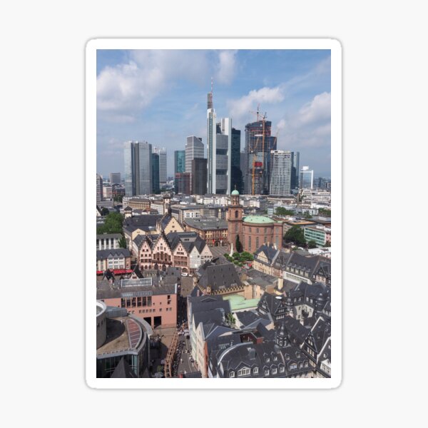 Frankfurt Skyline Sticker