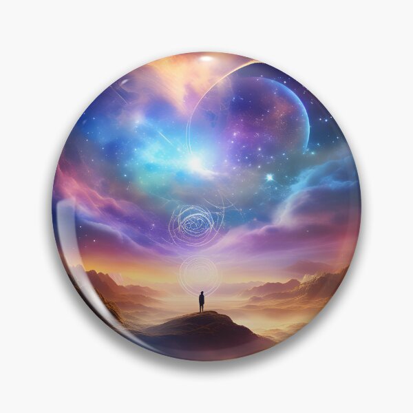 Artikelvorschau, Nebulae Whisper Across the Vast Expanse of Space entworfen und verkauft von AspirationalArt.