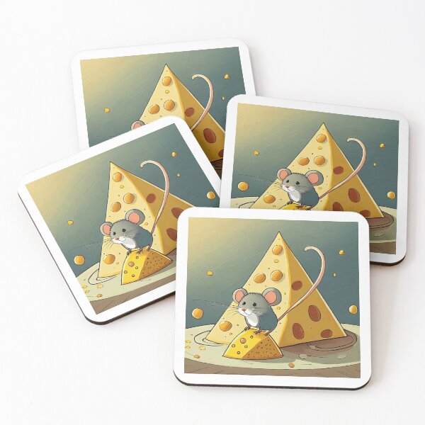 Item preview, Mate de ratón con queso en miniatura designed and sold by omerfdln34.