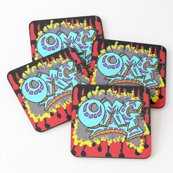 Item preview, Tag OMG Art Sticker designed and sold by LoEndT-Shirts.