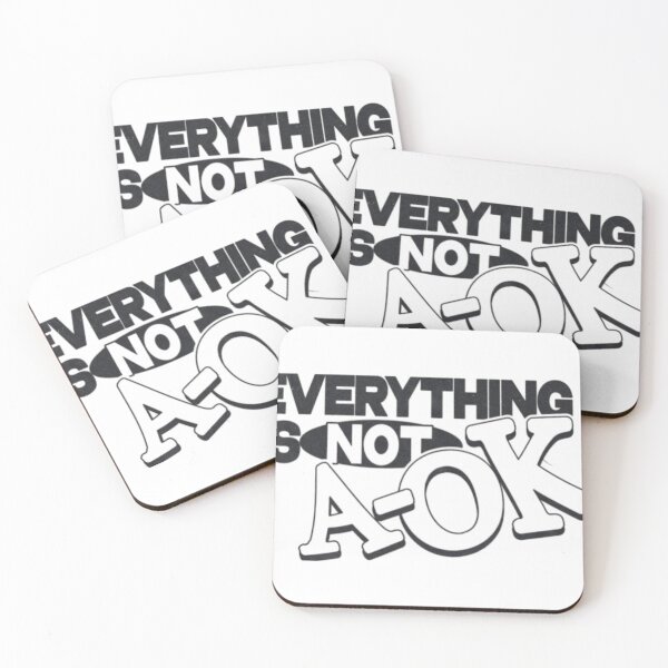 Item preview, Everything is Not A-Ok designed and sold by Lateef Prints.
