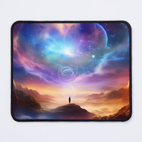 Item preview, Nebulae Whisper Across the Vast Expanse of Space designed and sold by AspirationalArt.