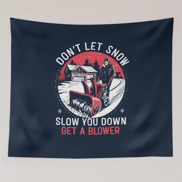Item preview, Don't Let Snow Slow You Down - Snow Blower Design designed and sold by VoyteksDesigns.