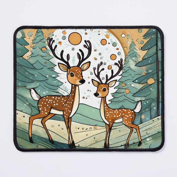 Item preview, Duo Little Cutie Naturel Deer designed and sold by omerfdln34.