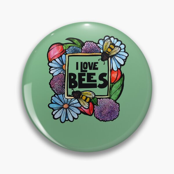Item preview, I Love Bees designed and sold by FrictionMaxxing.