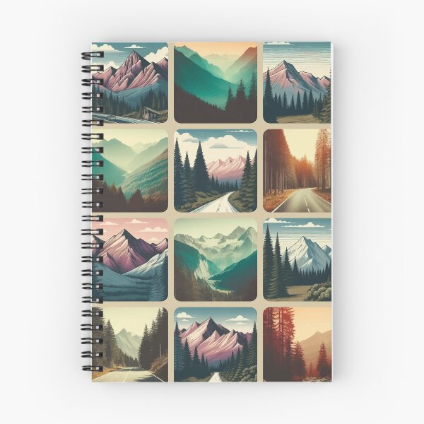 Item preview, Nature, posters, mountains, forest, road  designed and sold by Pretzel-G92.