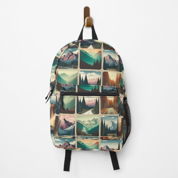 Item preview, Nature, posters, mountains, forest, road designed and sold by Pretzel-G92.