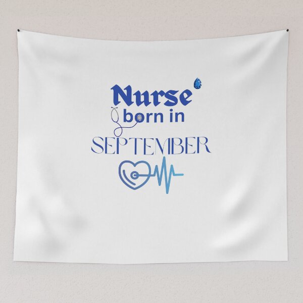 Item preview, Nurse Born in September designed and sold by DuchessNursDsgn.