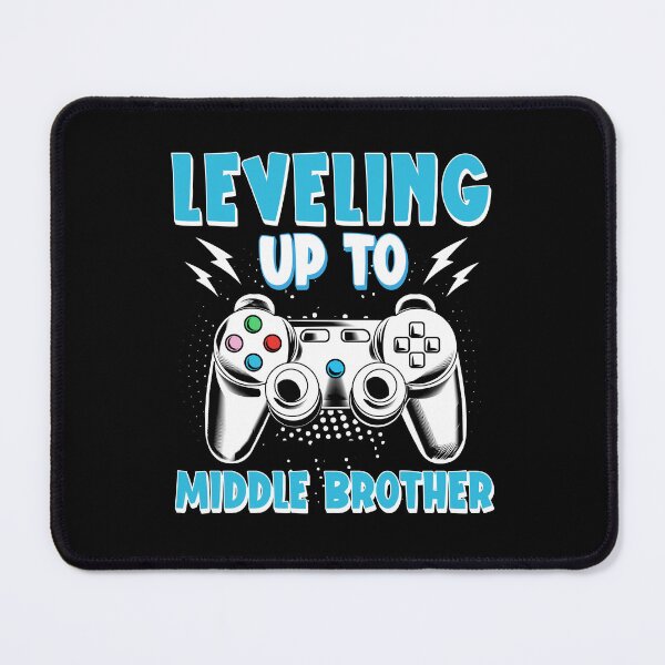Item preview, Leveling up to Middle Brother, gamer new brother Toddler designed and sold by Dapper-Art.
