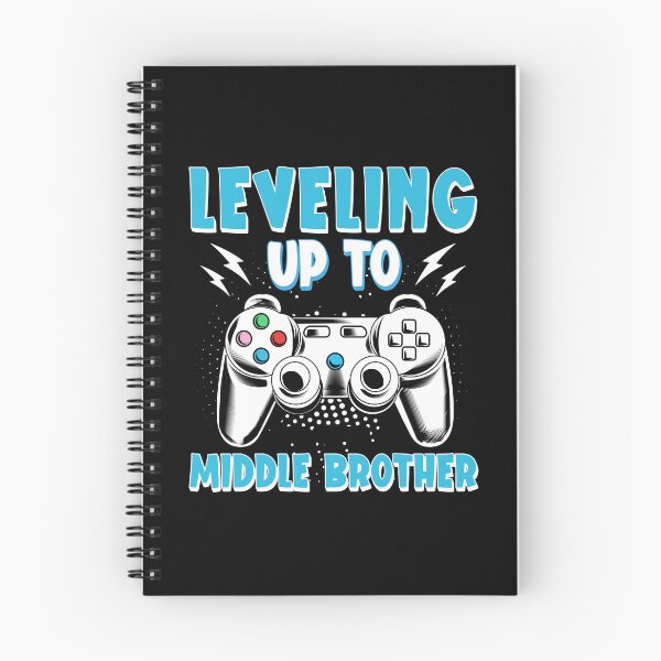 Item preview, Leveling up to Middle Brother, gamer new brother Toddler designed and sold by Dapper-Art.