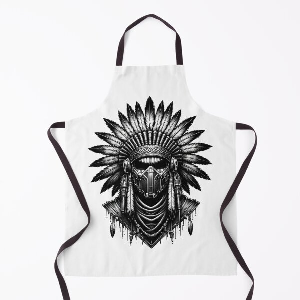Item preview, Apocalyptic Survivors: Native American Warriors Design designed and sold by Barbaventuras.
