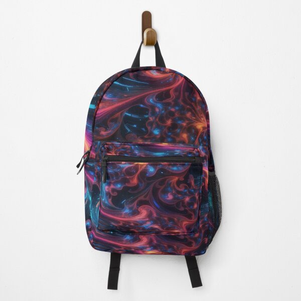 Item preview, Ethereal Cosmic Swirls in Vibrant Neon Hues designed and sold by ArtComixHaven.