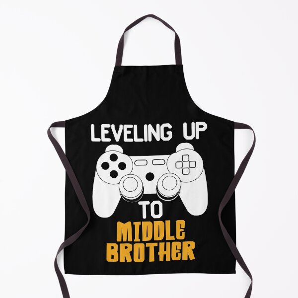 Item preview, Leveling up to Middle Brother, gamer new brother Toddler designed and sold by Dapper-Art.