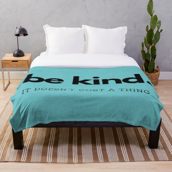 Item preview, Be Kind - It doesn't cost a thing - motivational quote designed and sold by PrettyPinkSkies.