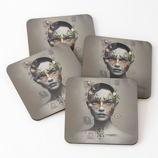 Item preview, Botanical Portrait: A Captivating Fusion of Art and Fashion designed and sold by MarinaFila.