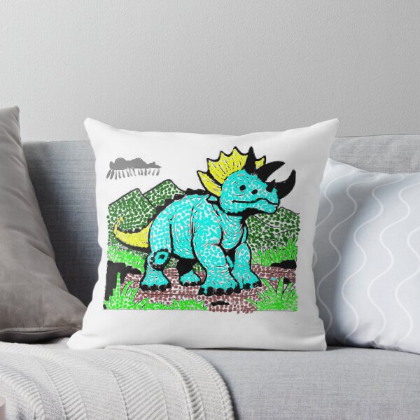 Item preview, Triceratops lived during the late Maastrichtian age of the Late Cretaceous period, about 68 to 66 million years ago in what is now western North America (indigenous Inspired art). designed and sold by Hope4thefuture by Joshua Barber .