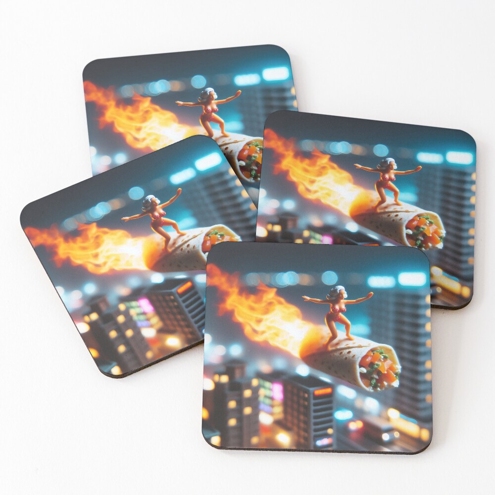 Item preview, Coasters (Set of 4) designed and sold by AiartIreland.