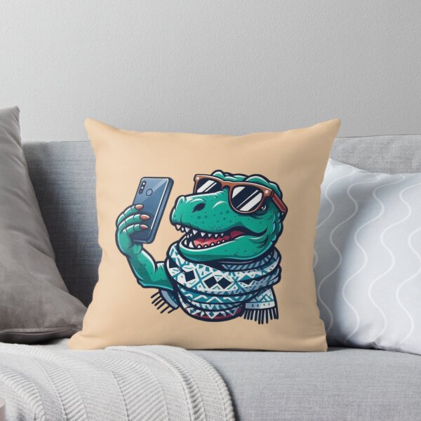 Item preview, Funny T-Rex Dinosaur Selfie designed and sold by Myra365Art.