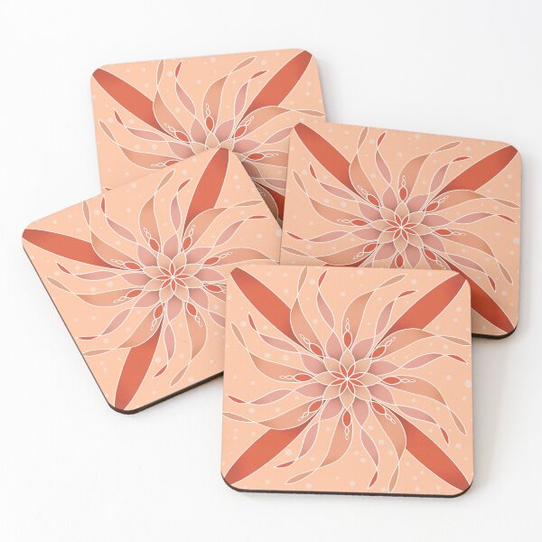 Item preview, Peach Fuzz in tiles designed and sold by Sprankel.