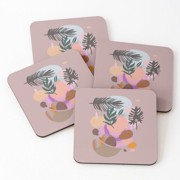 Item preview, Abstract leaf shapes designed and sold by Ecmoprints.