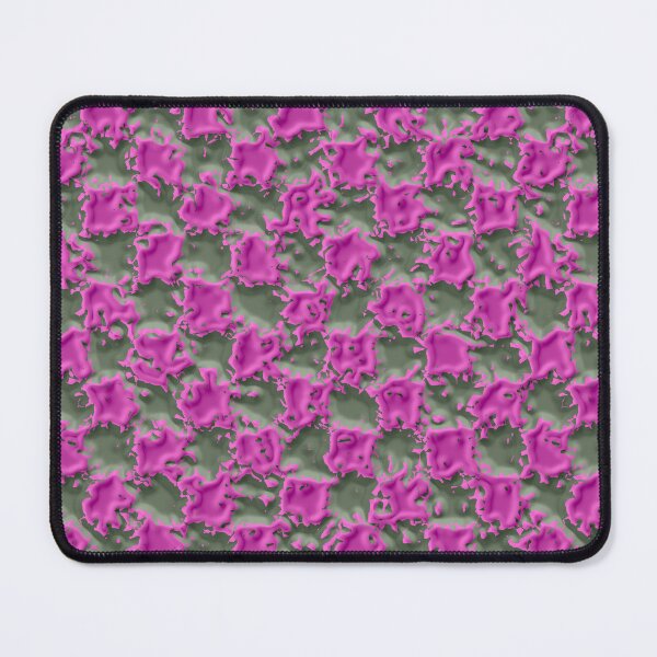 Item preview, 3d Pink and Taupe Splatter Checkerboard Pattern designed and sold by TheRulerofEarth.