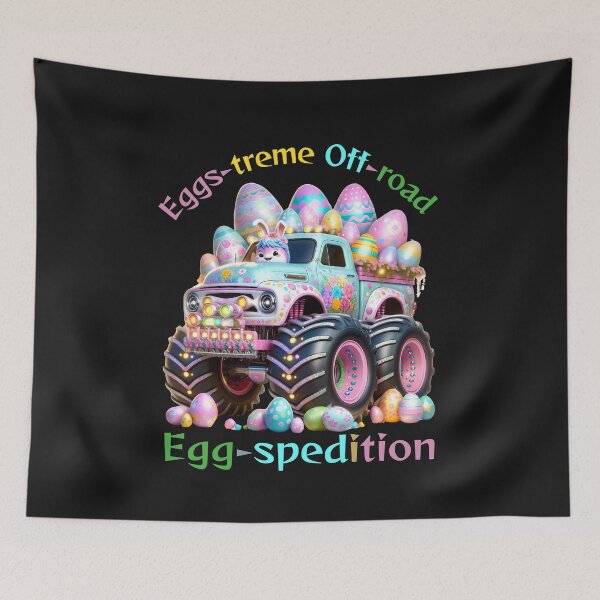 Item preview, Eggs-treme Off-road Egg-spedition Easter Day 2024 designed and sold by elynne9.