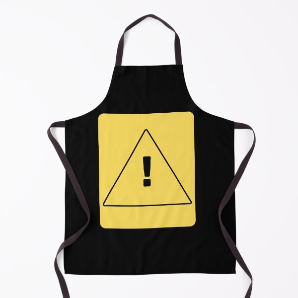 Item preview, Yellow Warning Triangle Sign designed and sold by MtValleyDesign.