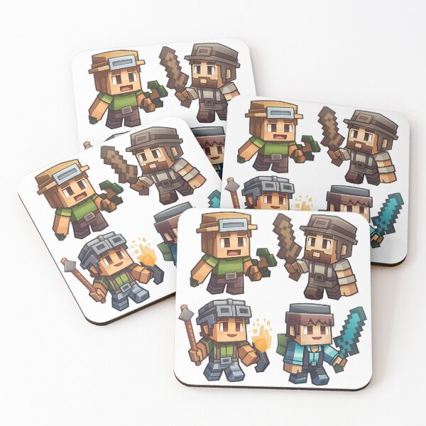 Item preview, Pixel Warrior Quartet designed and sold by MidArtFusion.