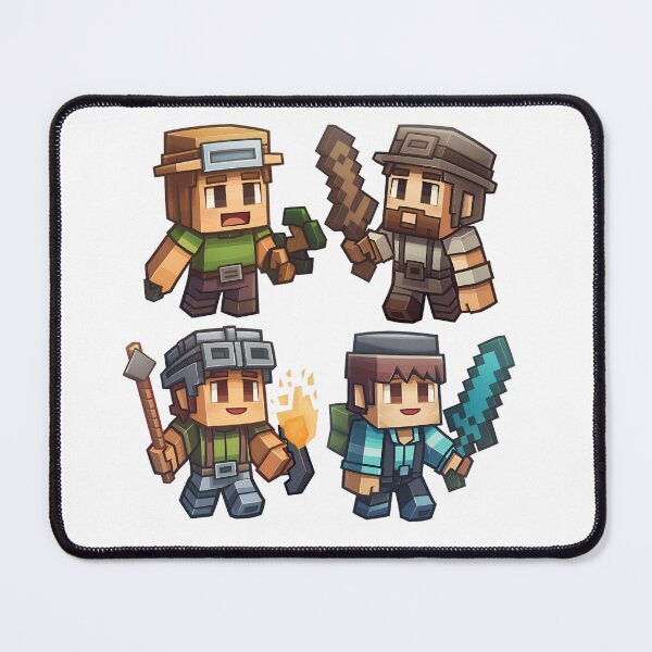 Item preview, Pixel Warrior Quartet designed and sold by MidArtFusion.