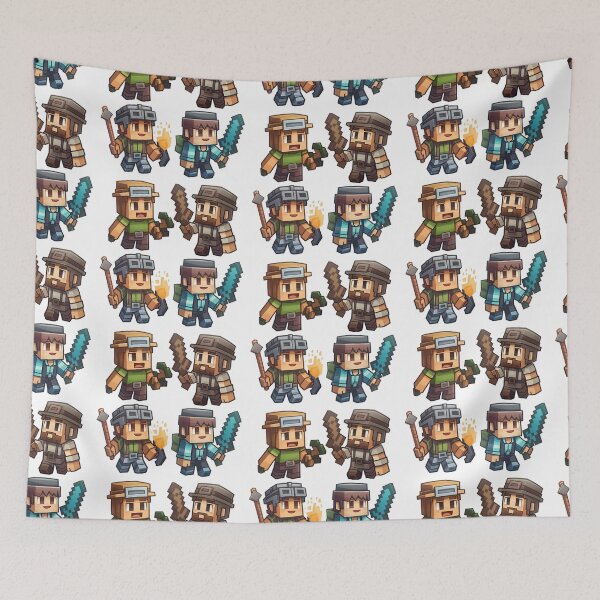 Item preview, Pixel Warrior Quartet designed and sold by MidArtFusion.
