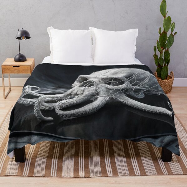 Item preview, Octopus with skull head designed and sold by Jun162007.