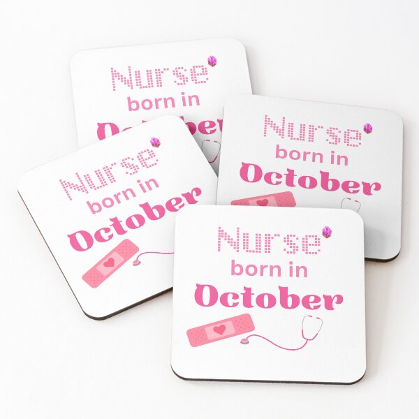 Item preview, Nurse Born in October designed and sold by DuchessNursDsgn.