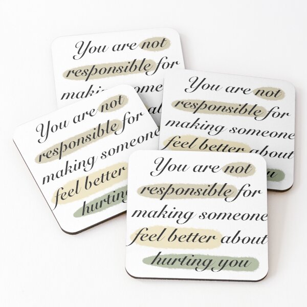 Item preview, Not Responsible for Making Someone Feel Better designed and sold by Forgetting The World Co..