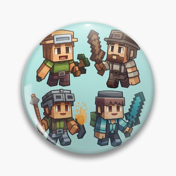 Item preview, Blue Pixel Warrior designed and sold by MidArtFusion.
