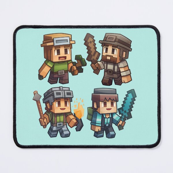 Item preview, Blue Pixel Warrior designed and sold by MidArtFusion.