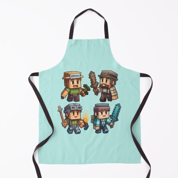 Item preview, Blue Pixel Warrior designed and sold by MidArtFusion.