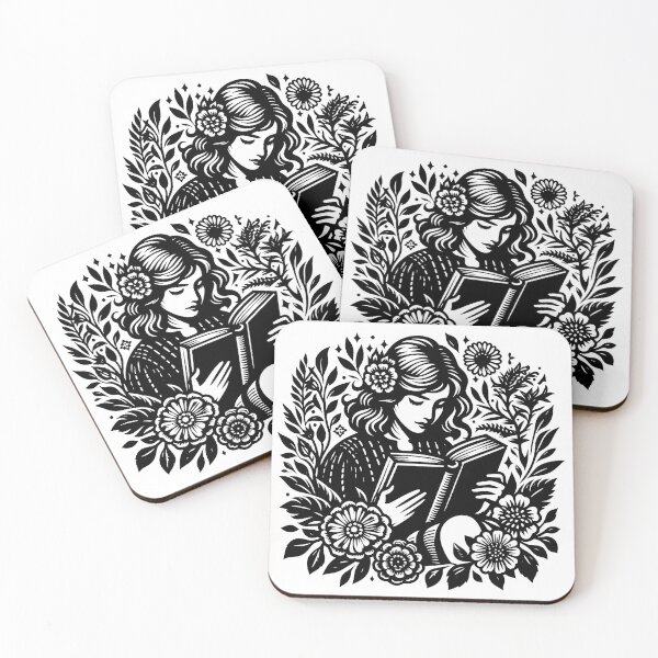 Item preview, reading girl designed and sold by MRANTONELLI.