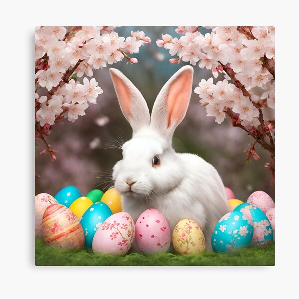 Item preview, Easter bunny, gold coins and Easter eggs designed and sold by Sugar Wisdom .