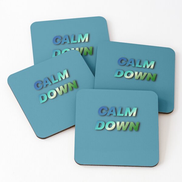 Item preview, CALM DOWN designed and sold by AcousticFlow.