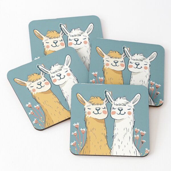 Item preview, Enamored Andean Darlings designed and sold by Retro Type.