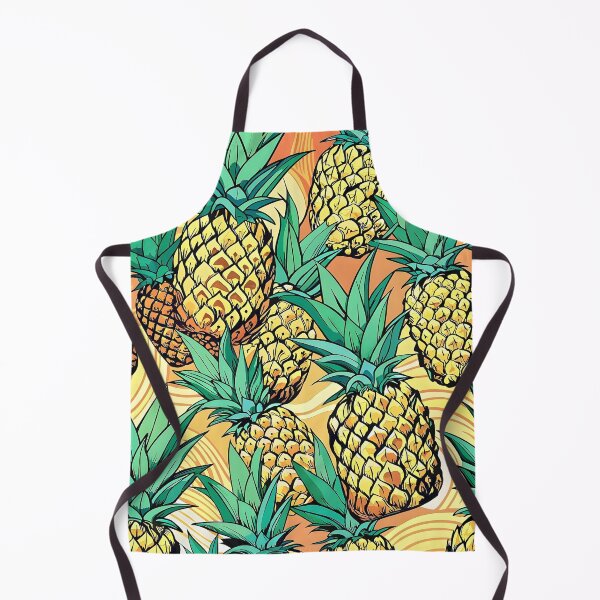 Item preview, Tropical pineapple pattern design. Tropical fruit in an original pattern designed and sold by Rostislav Bouda.