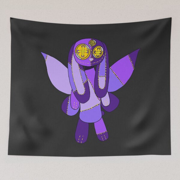 Item preview, Purple Bunny Plushie  designed and sold by rabbitvampire .