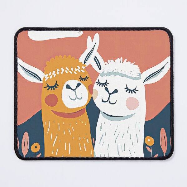 Item preview, Fleecy Couple's Joyful Mugs designed and sold by Retro Type.