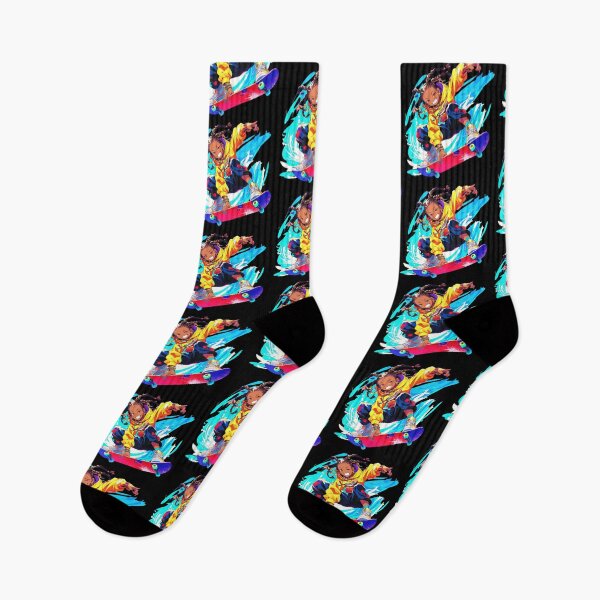 Item preview, Skate Park Splash: Joyful Skater Girl's Dynamic Display designed and sold by KACTUSNZ.