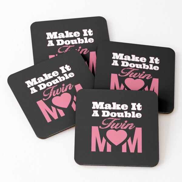 Item preview, Funny Make It A Double Twin Mom Expecting Twins Baby Parent designed and sold by 07Art.
